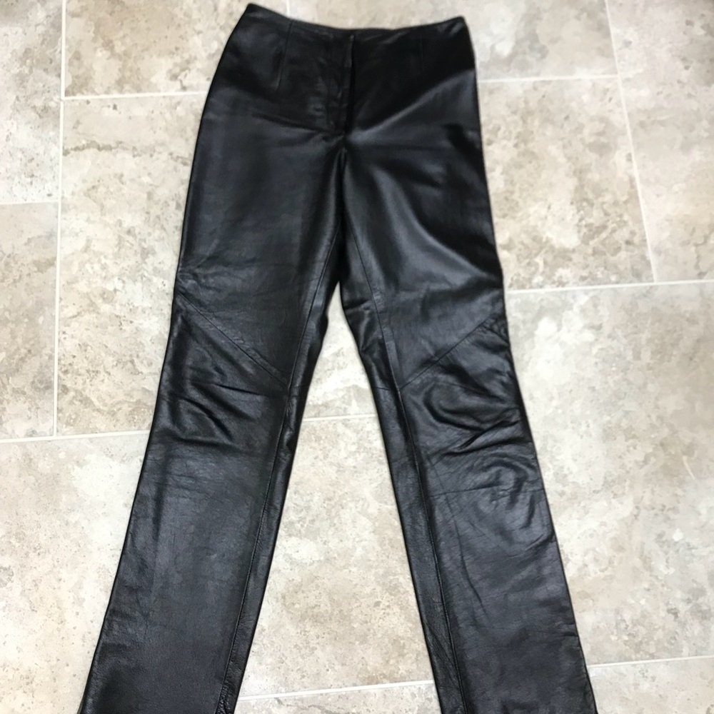 Women’s leather pants